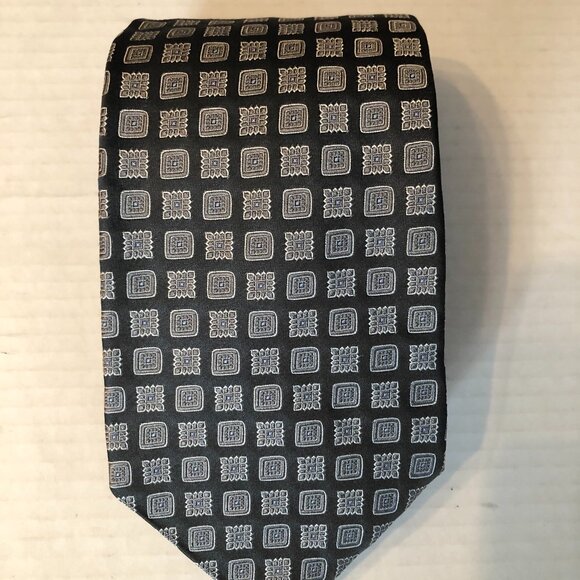 BROOKS BROTHERS MEN'S NEW GRAY 100%SILK TIEWIDTH: 4